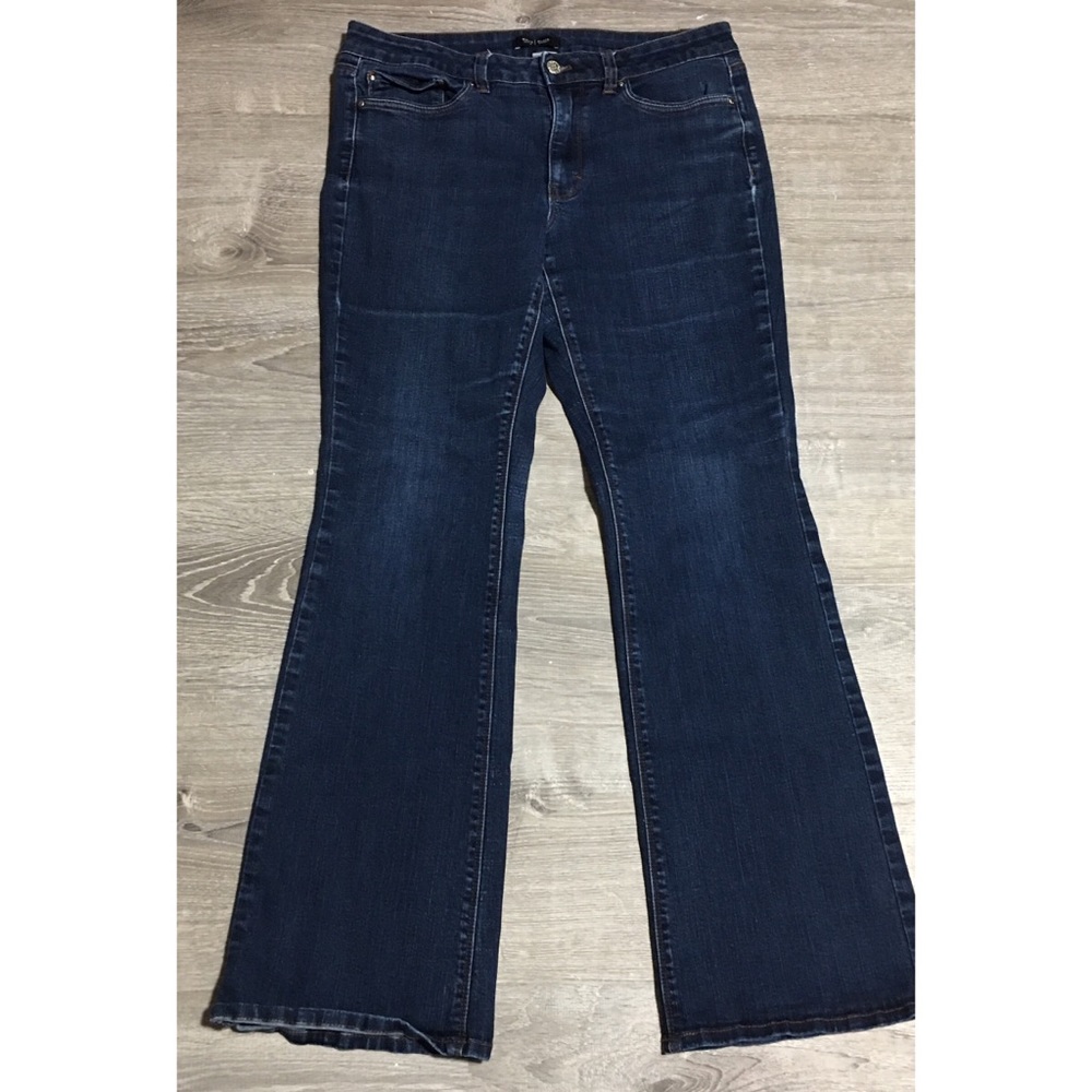 WHBM Skinny Flare Contour Jeans Size 12R